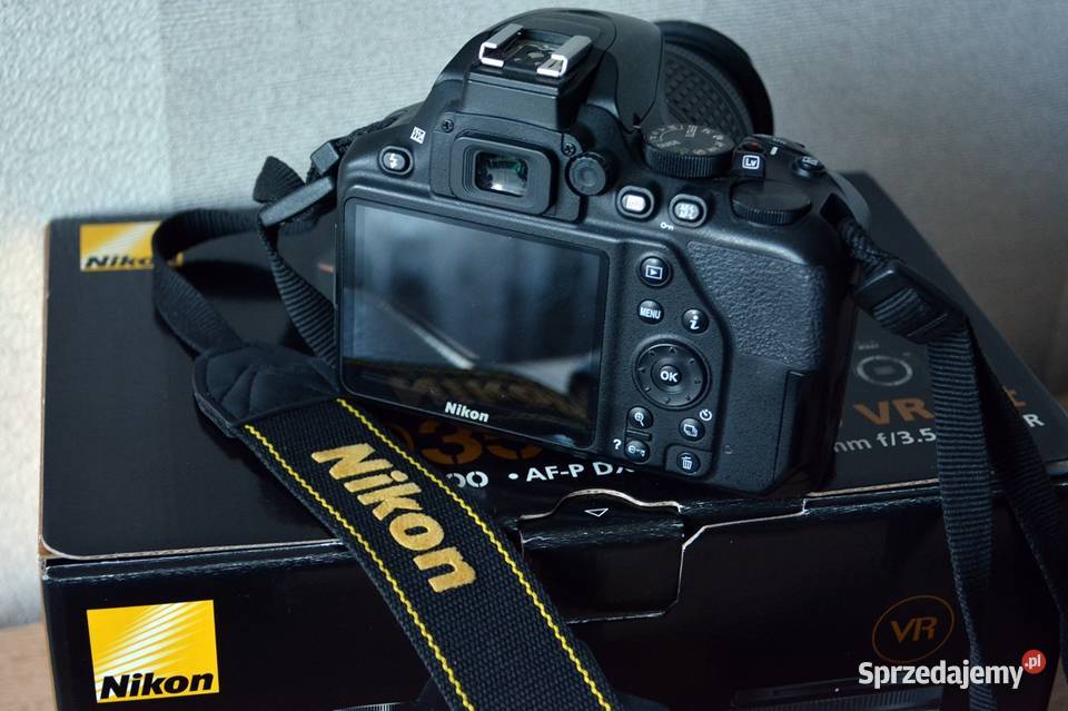 Nikon D3500 i obiektyw 18140mm VR Aparaty Gliwice