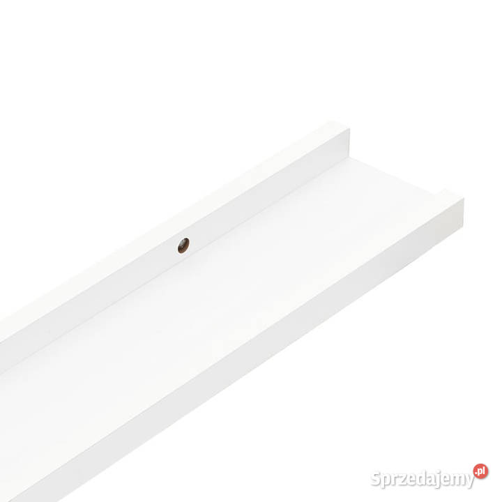 Półki ścienne 2 białe 100x9x3 WM326658 Warszawa sprzedam