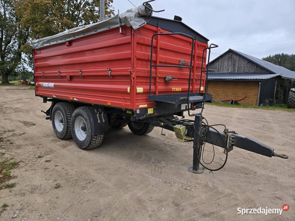 Metal Fach T7303 Przyczepa wywrotka 12ton Metal-Fach Szołtany sprzedam