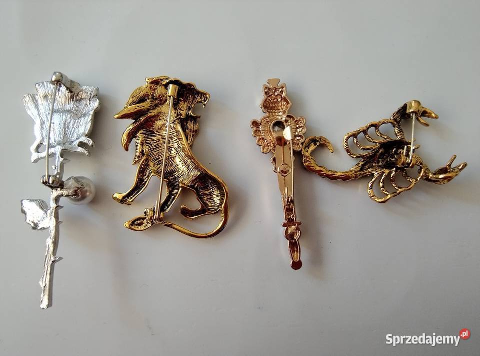 Broszki na agrafkę Żory