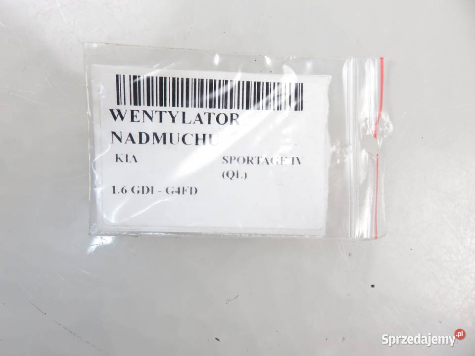 DMUCHAWA KIA SPORTAGE IV D316NFFAA sprzedam