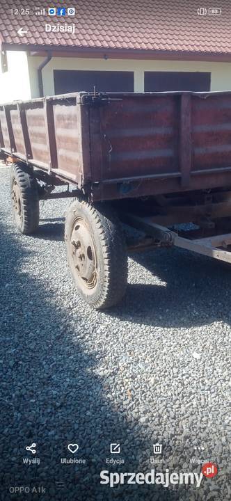 Sprzedam przyczepę sztywną nieuszkodzony Mielec