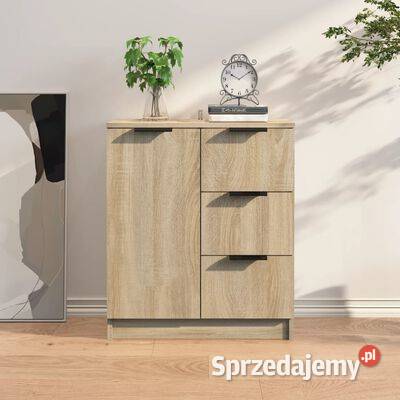 vidaXL Szafka dąb sonoma 60x30x70 materiał Pozostałe Warszawa