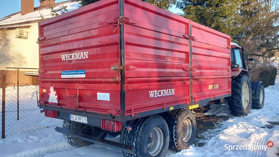 Przyczepa wywrotka Weckmann ws120 12t tandem Łańcut