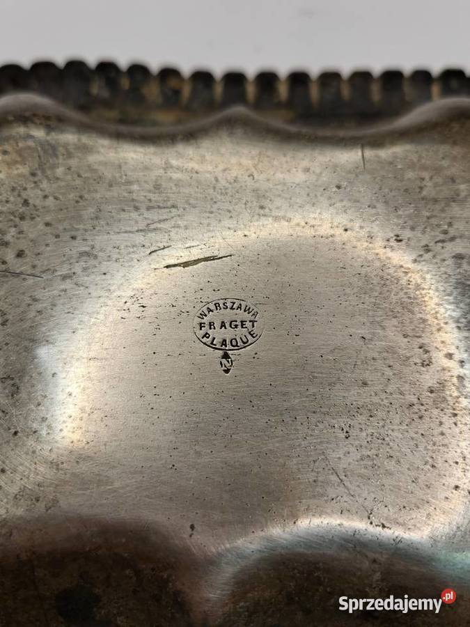 WARSZAWA FAGET PLAQUE PÓŁMISEK TACA KOSZ PATERA śląskie Rybnik
