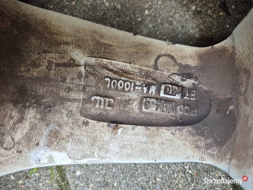 21660 R17 Piękne Aluminiowe felgi komplet do Poznań
