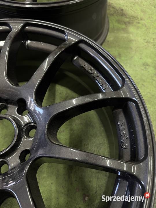 Felgi 4x100 4x1143 JDM Advan Rays Work 17x7 aluminiowe Samochodowe Głowienka