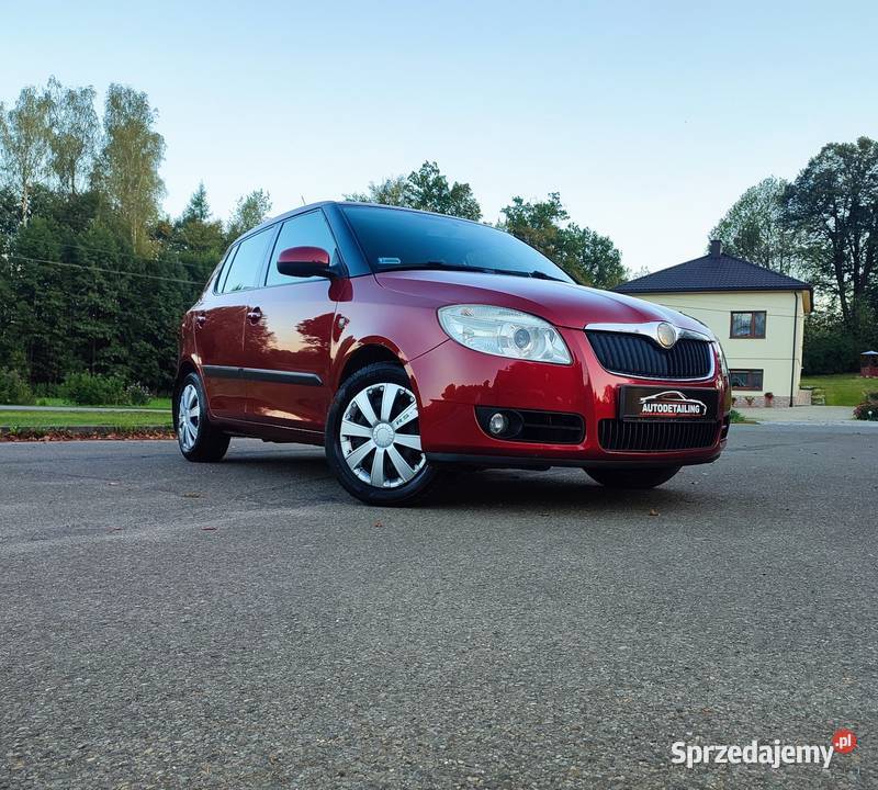 Ładna nie zgnita Skoda Fabia II 12 benzyna z Zarejestrowany w Polsce Domaradz