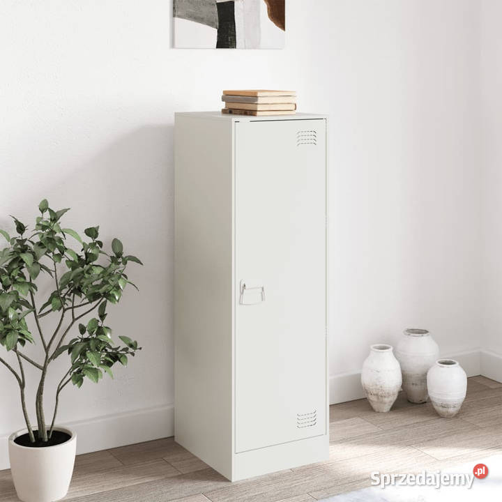 Szafka biała 345x39x107 stal WM841708 Warszawa
