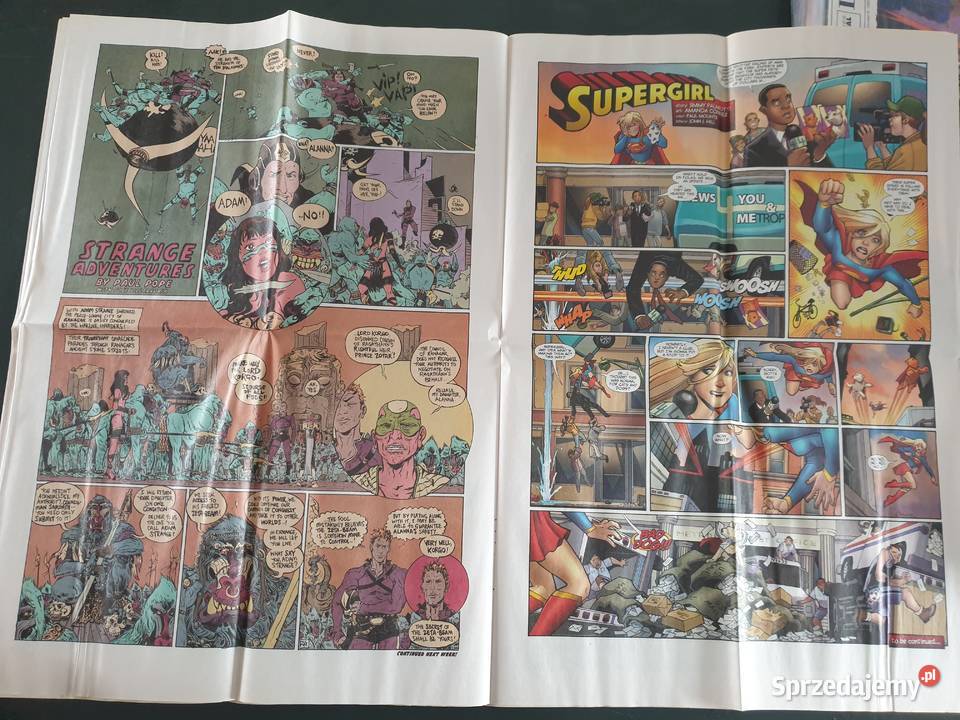 Wednesday Comics gazeta komiksowa DC pomorskie Gdynia