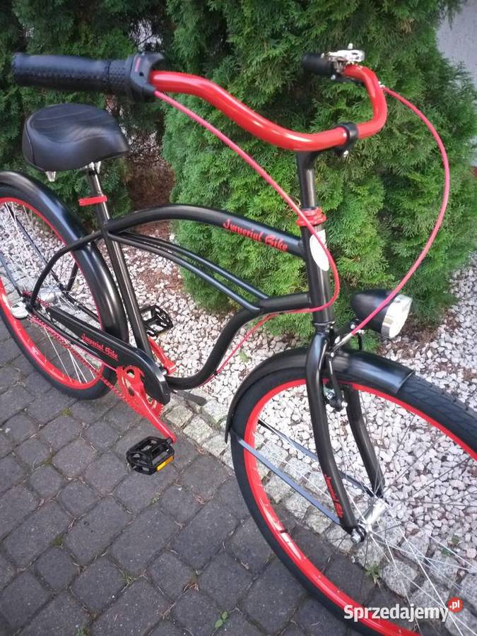 Rower miejski Cruiser Imperial Bike 28clDARMOWA Miejskie Rowery i akcesoria Włocławek