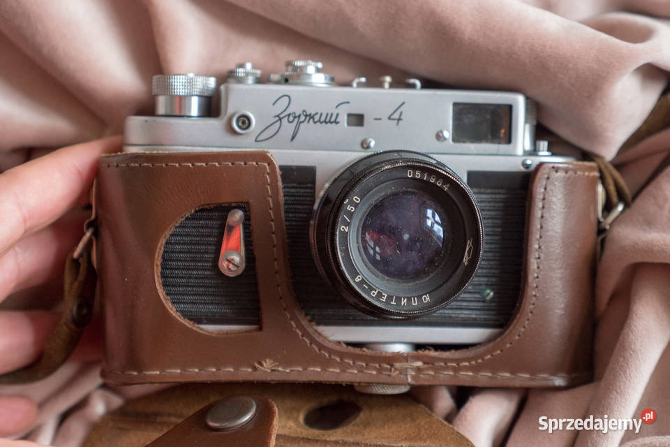 Zorki 4 Jupiter 8 50mm f2 etui Zorka 4 Elektronika Szramowo