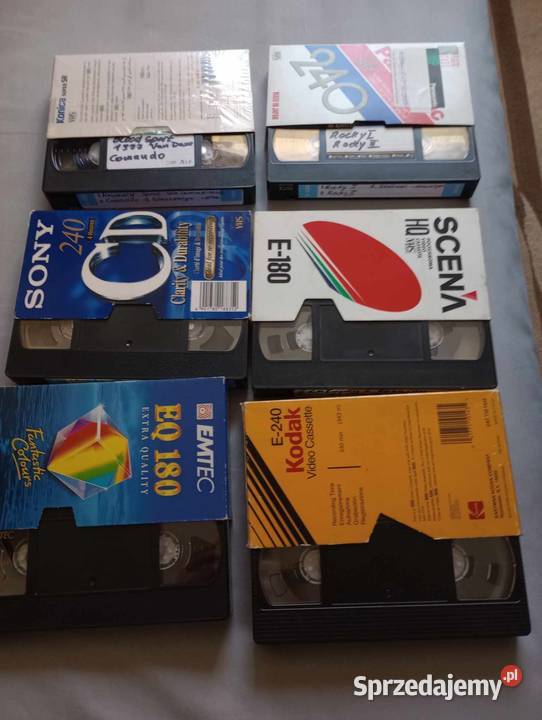 kultowe filmy VHS Jędrzejów sprzedam