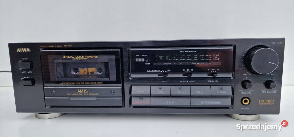Magnetofon catette deck Aiwa ADR505 AD R 505 Międzychód