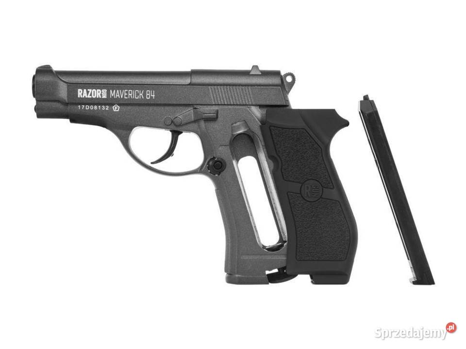 RazorGun Pistolet wiatrówka CO2 Maverick 84 45