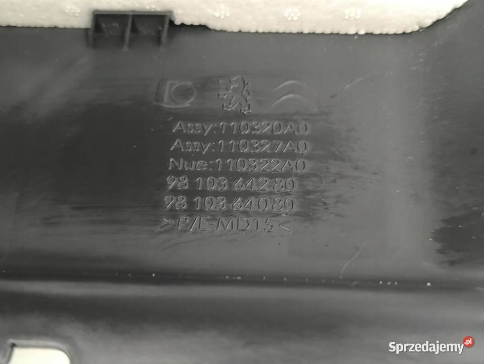 OSŁONA KOLUMNY KIEROWNICZEJ PEUGEOT 5008 II