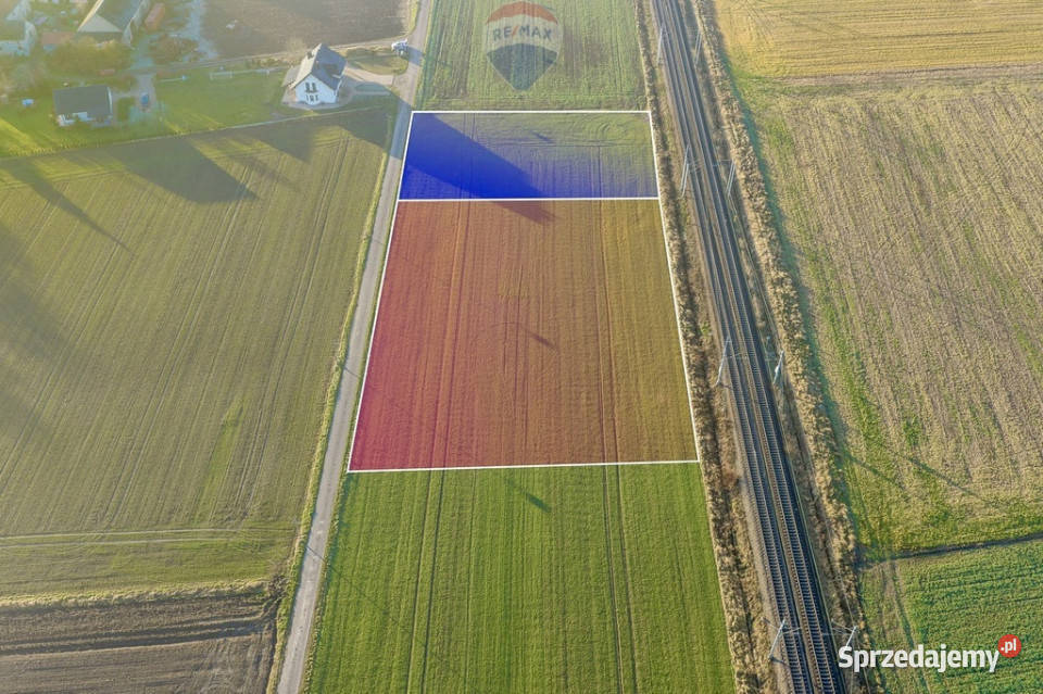 Dwie działki 6859 m w pobliżu Legnicy Siedliska sprzedam