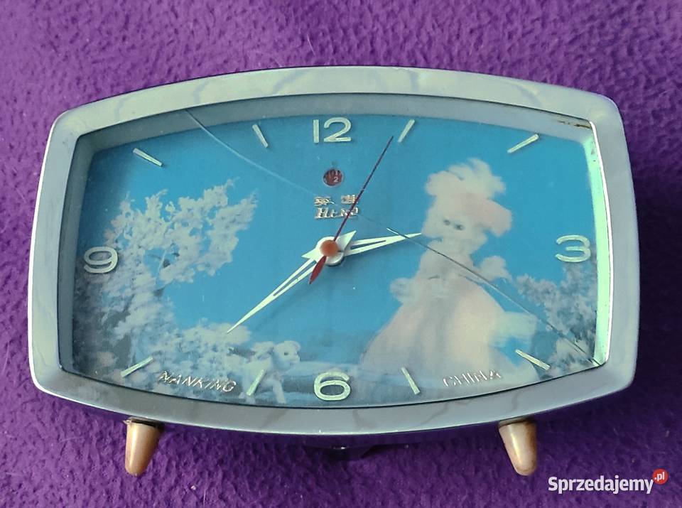 Budzik HERO z PRL VINTAGE