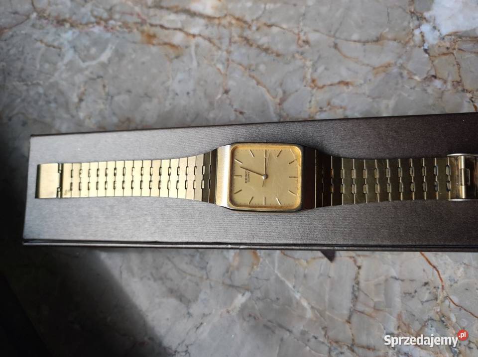 seiko quartz okazja unikat zegarek złota Kielce