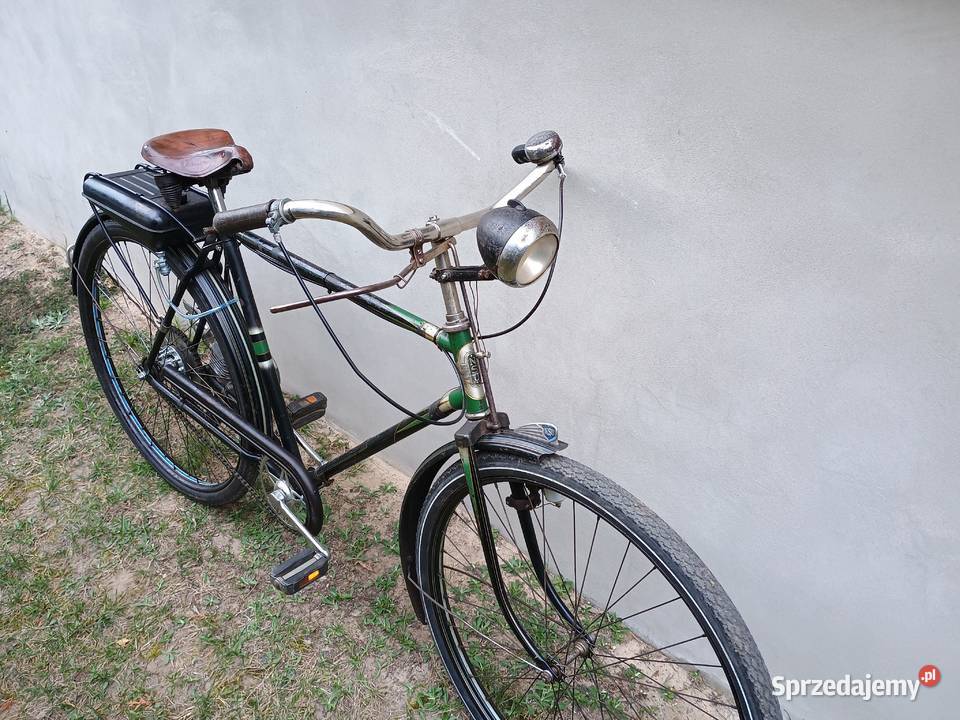 Rower Nsu z nieużywanym silnikiem Maw zabytkowy 50cm3