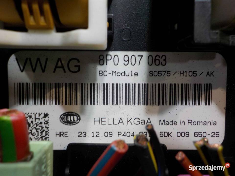 AUDI A3 8P LIFT 20 TDI 10r modul serownik BCM Części samochodowe Suków