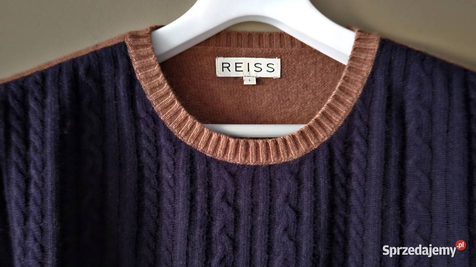Piękny sweter męski Reiss rozmiar L bogaty Rozmiar L Lublin