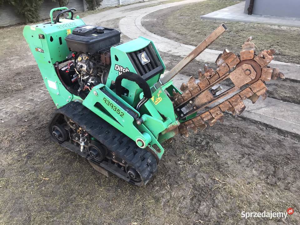 GĄSIENICOWA Koparka łańcuchowa DITCH WITCH C16X Tarnów