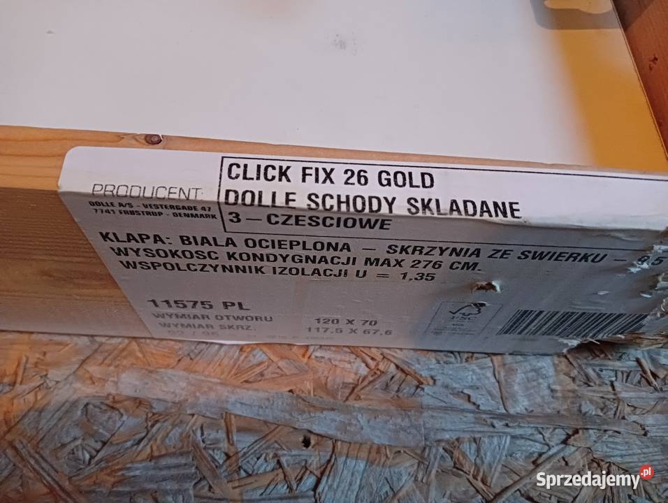 Składane schody strychowe Dolle CLICKFIX 26 dolnośląskie Świdnica