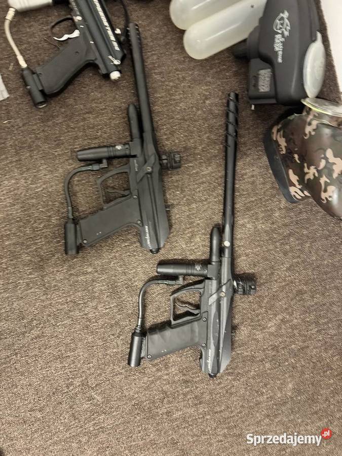 paintball marker butla co2 loader faty maski Pozostałe Stare Boryszewo