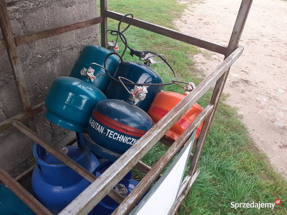 Butla gazowa 2 PEŁNA z aktualną legalizacją DUŻY Somonino