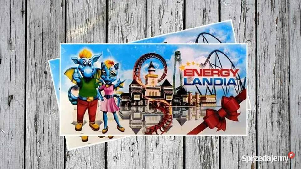 2x bilet Energylandia normalny 20242025 Park Nowy Sącz sprzedam