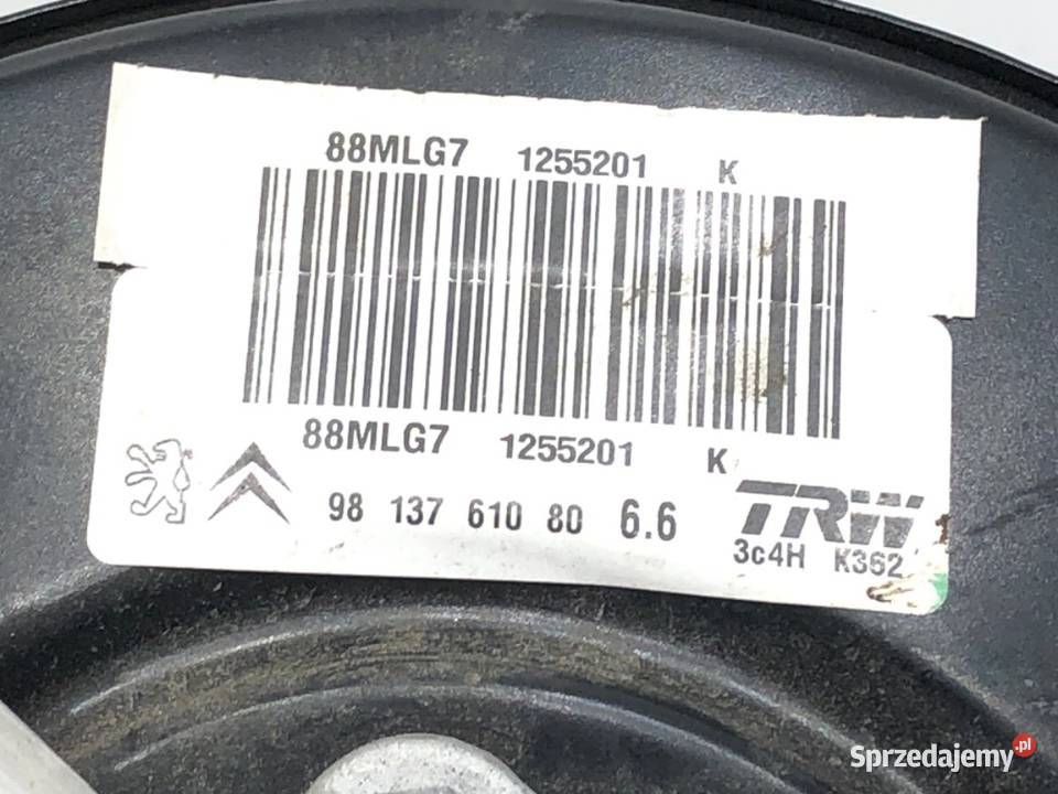 SERWO HAMULCOWE OPEL CROSSLAND 9813761080 Wspomaganie hamulca