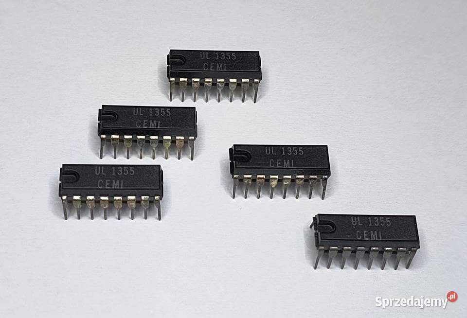 Układ scalony 1355 Unitra CEMI pomorskie Gdańsk