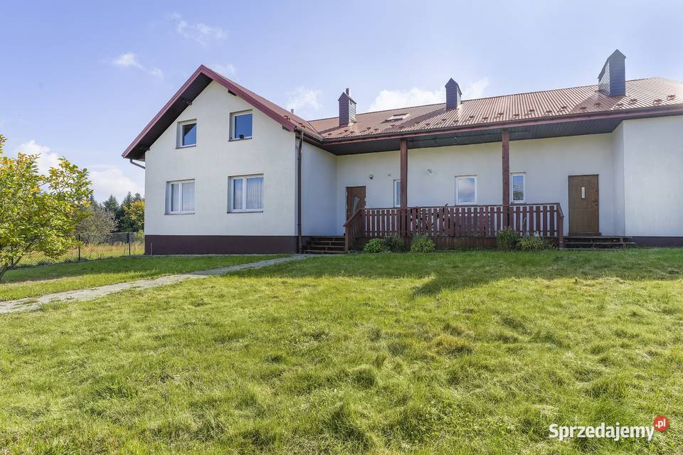 Kramarzówka dom 160 m ogród w otoczeniu lasów bliźniak Sprzedaż sprzedam