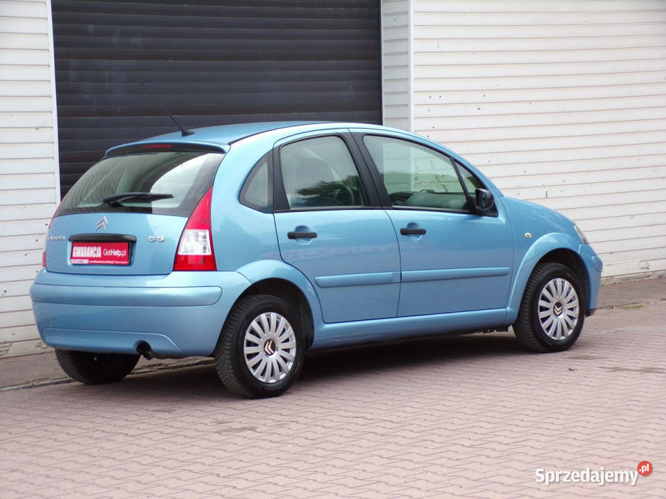 Citroen C3 Klimatyzacja Gwarancja 14 74 2007 I benzyna C3 Mikołów