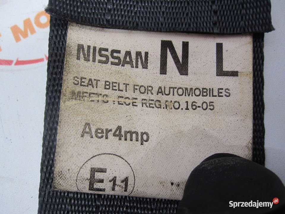 NISSAN JUKE 10r pas bezpieczeństwa lewy przód Kielce
