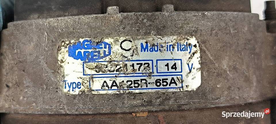 ALTERNATOR FIAT SEICENTO AA425R65A osobowe Pozostałe Lipno sprzedam