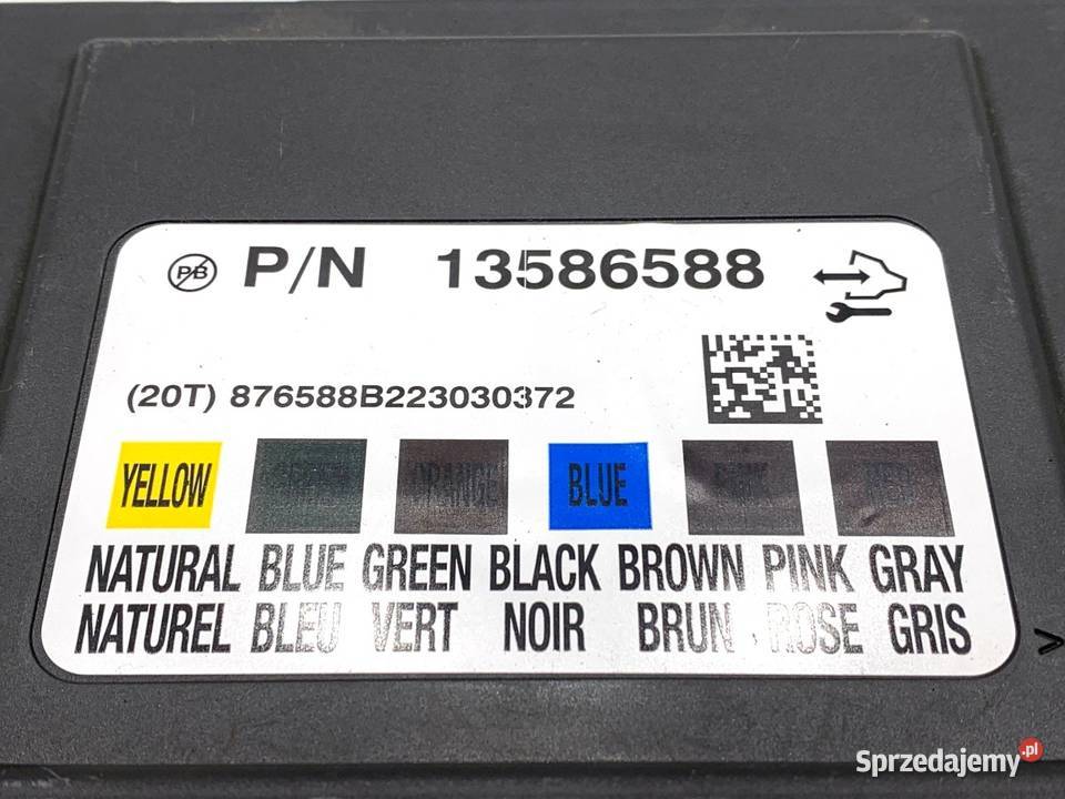 MODUŁ KOMFORTU OPEL ASTRA J 13586588 Hatchback osobowe