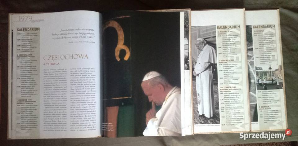 Albymy Podróże JPII do Polski wydawnictwa sprzedam