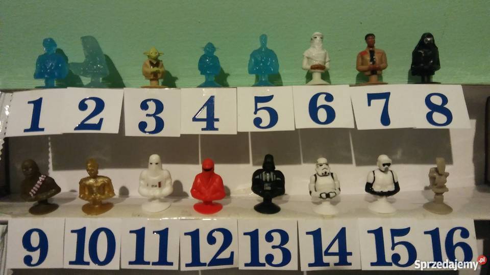 komplet Star Wars stikeez lidl Gwiezdne Wojny