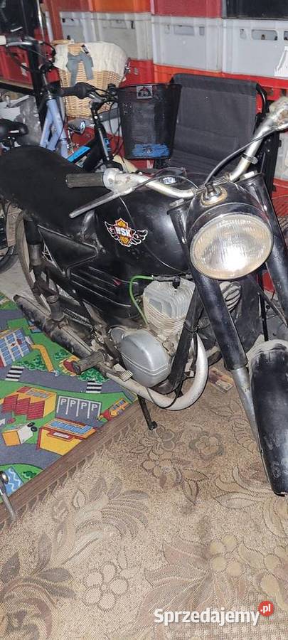 WSK 125 z dokumentami Rok produkcji 1968 WSK Rypin