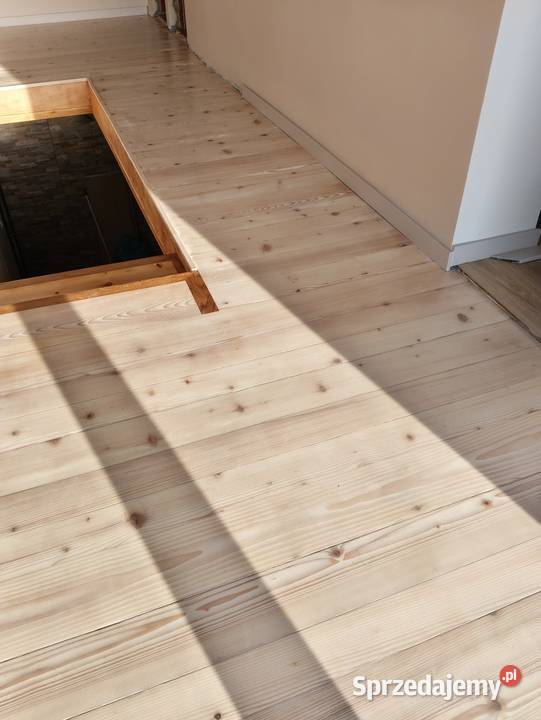 Montaż cyklinowanie parkietu renowacja schodów
