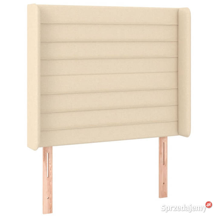 Zagłówek do łóżka z LED kremowy 103x16x118128 mazowieckie Warszawa