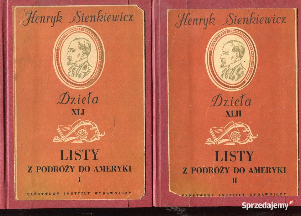 Listy z podróży do Ameryki T 12 Henryk Pozostałe Szczecin sprzedam