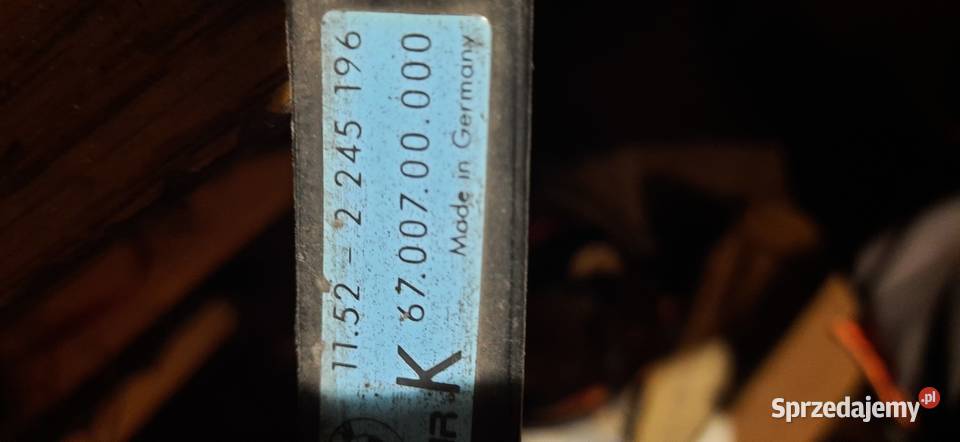 WENTYLATOR CHŁODNICY BMW 5 E34 25 TDS 6600100000 Siechnice