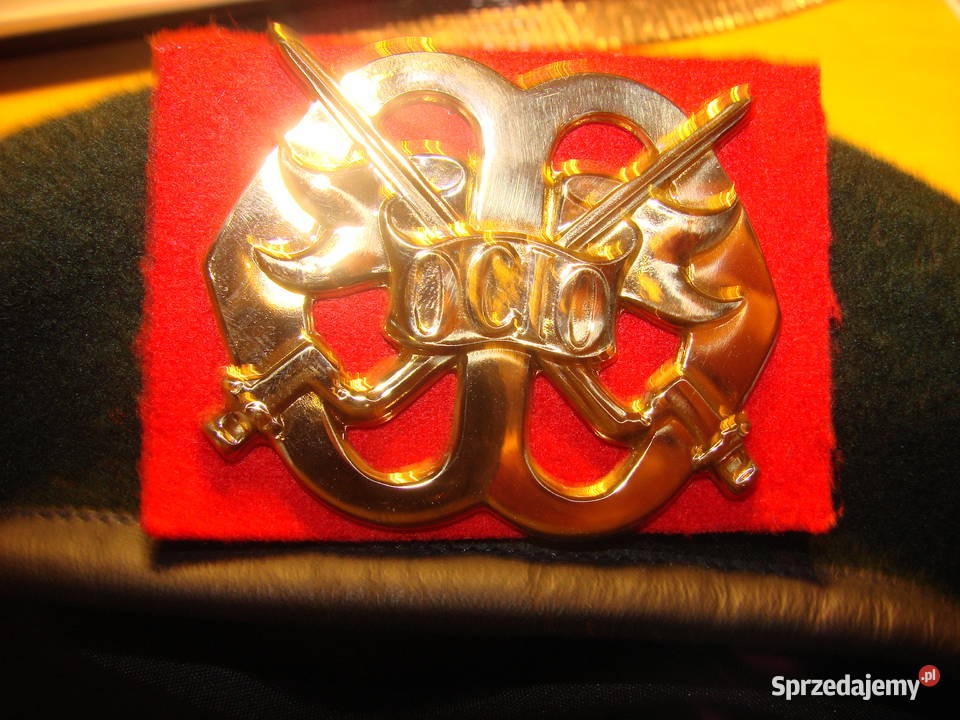 zielony holenderski beret wojskowy Pruszcz Gdański