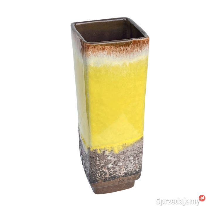 Wazon Strehla 122424 Niemcy lata 70 fat lava Warszawa