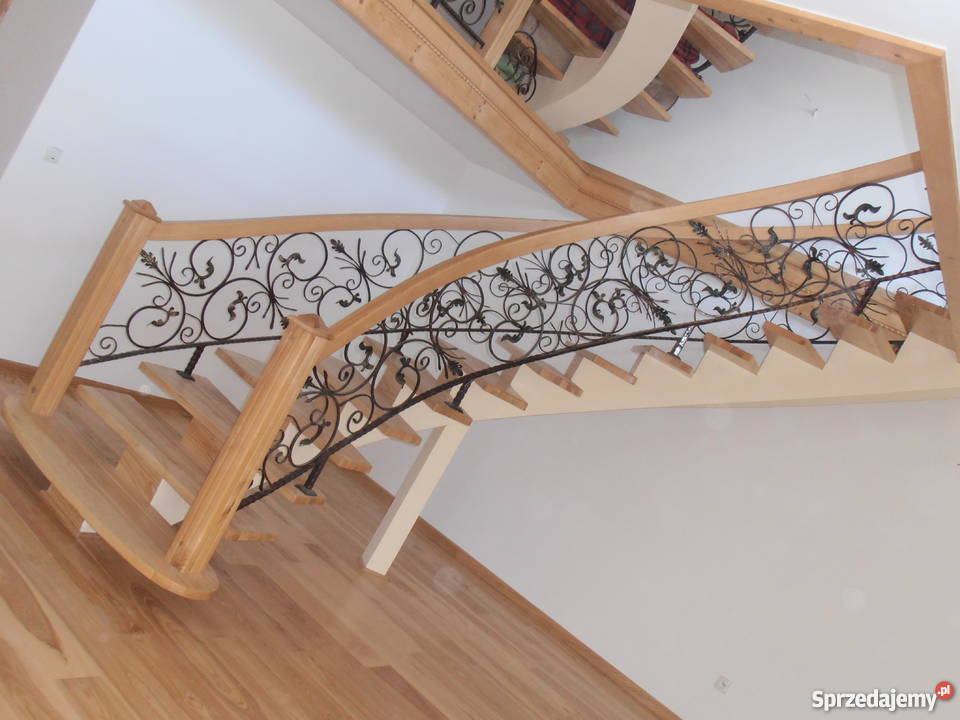 Schody i drzwi drewniane małopolskie Skawa