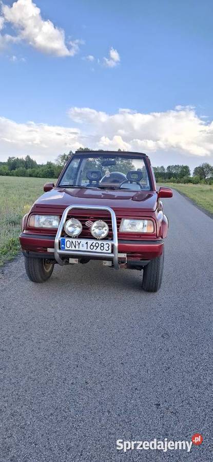 Suzuki vitara zamiana na motor benzyna+LPG Samochody osobowe Nowa Sól