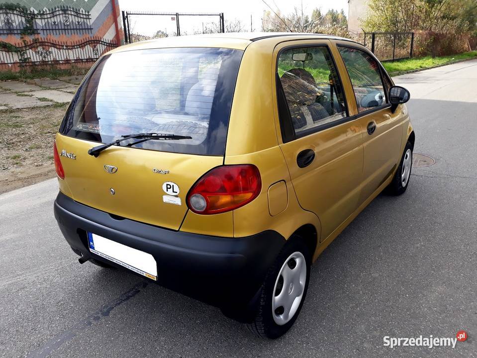 Daewoo Matiz 2001R Ładny Stan Jasło Sprzedajemy.pl